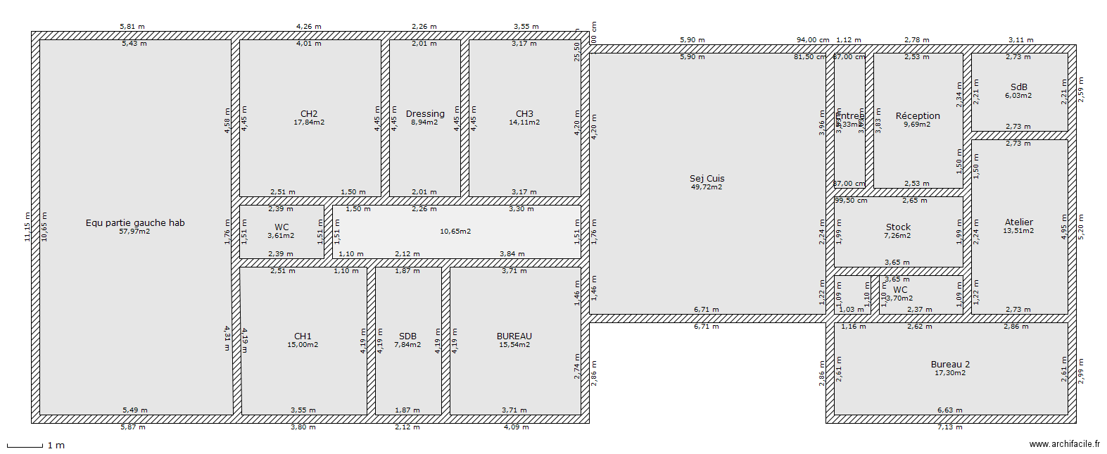 Floor plan FREE - Software ArchiFacile