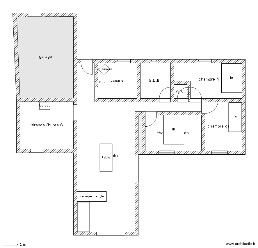 Floor plan FREE - Software ArchiFacile